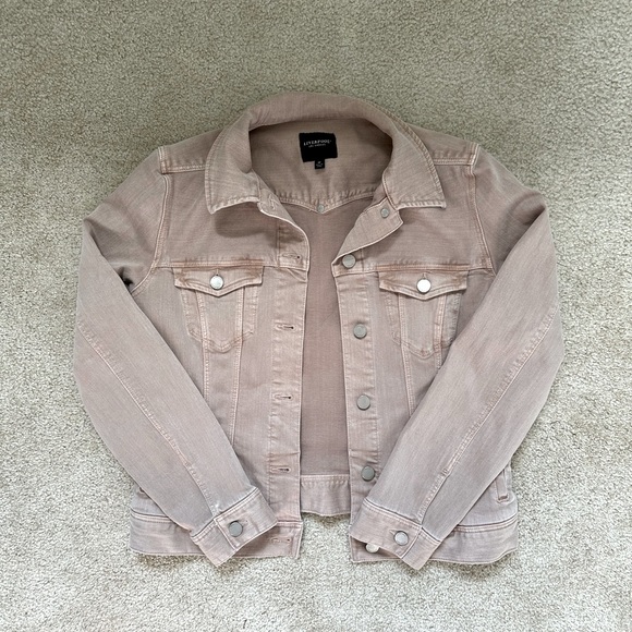 Liverpool Jackets & Coats Liverpool Denim Jacket Light Pink Womens